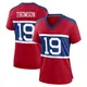 Game Red Women's Bobby Thomson New York Giants Century Alternate Jersey