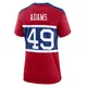 Game Red Women's Matthew Adams New York Giants Century Alternate Jersey