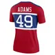 Legend Red Women's Matthew Adams New York Giants Century Alternate Jersey
