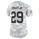 Limited Arctic Camo Women's Tyrone Tracy Jr. New York Giants 2024 Salute to Service Jersey